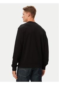 Karl Lagerfeld - KARL LAGERFELD Bluza 705022 563900 Czarny Regular Fit. Typ kołnierza: dekolt w karo. Kolor: czarny. Materiał: bawełna #4