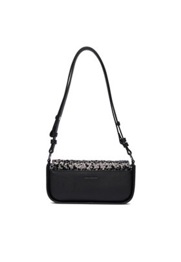 Karl Lagerfeld - KARL LAGERFELD Torebka A4W30040 Czarny. Kolor: czarny. Materiał: skórzane