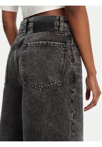 Hugo - HUGO Jeansy Gevane 50530309 Czarny Wide Leg. Kolor: czarny