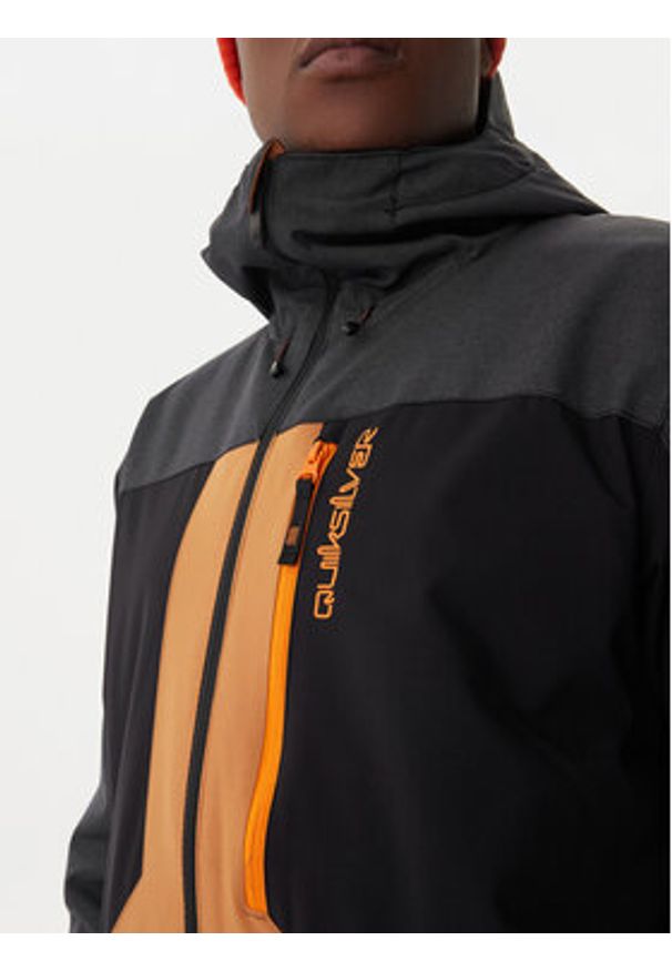 Quiksilver Kurtka snowboardowa Dawson EQYTJ03510 Kolorowy Regular Fit. Materiał: syntetyk. Wzór: kolorowy. Sport: snowboard