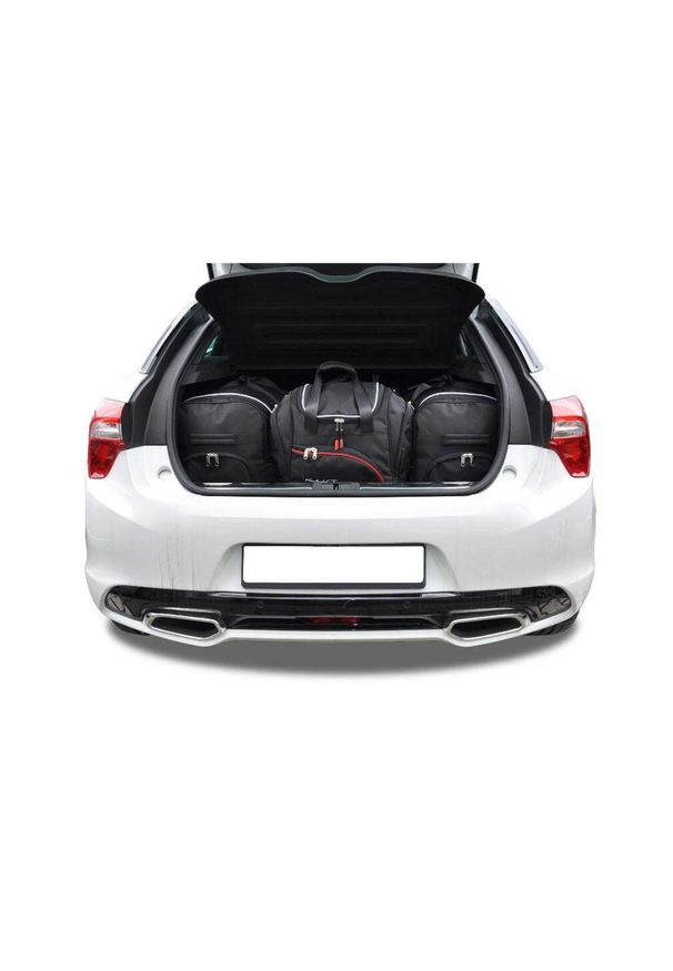 KJUST - Torby Do Bagażnika Citroen Ds5 2011-2015 4Szt Kjust. Kolor: czarny. Styl: sportowy