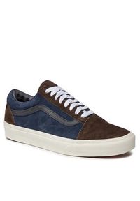 Vans Tenisówki Old Skool VN0007NTBF11 Granatowy. Kolor: niebieski. Materiał: zamsz, skóra