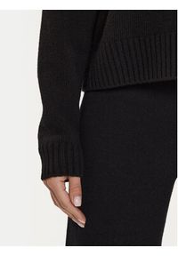 Weekend Max Mara Sweter Gabbia 24253661 Czarny Relaxed Fit. Kolor: czarny. Materiał: wełna #5