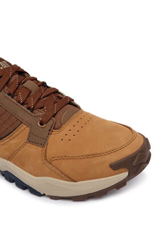 CAT Footwear Sneakersy Grapple Leather P726651 Brązowy. Kolor: brązowy. Materiał: nubuk, skóra