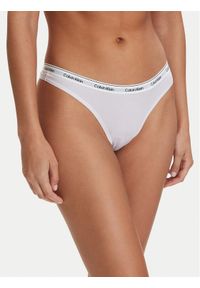 Calvin Klein Underwear Stringi 000QD5043E Fioletowy. Kolor: fioletowy. Materiał: bawełna #1