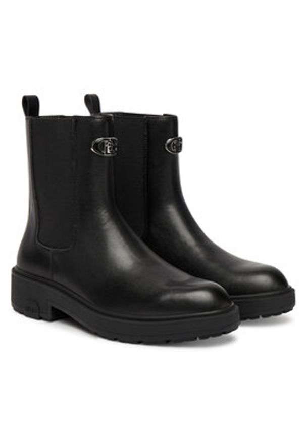 Liu Jo Sztyblety London 02 SF5027 P0102 Czarny. Kolor: czarny. Materiał: skóra