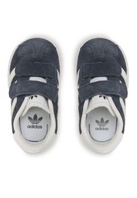 Adidas - adidas Sneakersy Gazelle Cf I CQ3138 Granatowy. Kolor: niebieski. Materiał: skóra, zamsz. Model: Adidas Gazelle