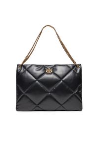Tory Burch Torebka Kira 155235 Czarny. Kolor: czarny. Materiał: skórzane