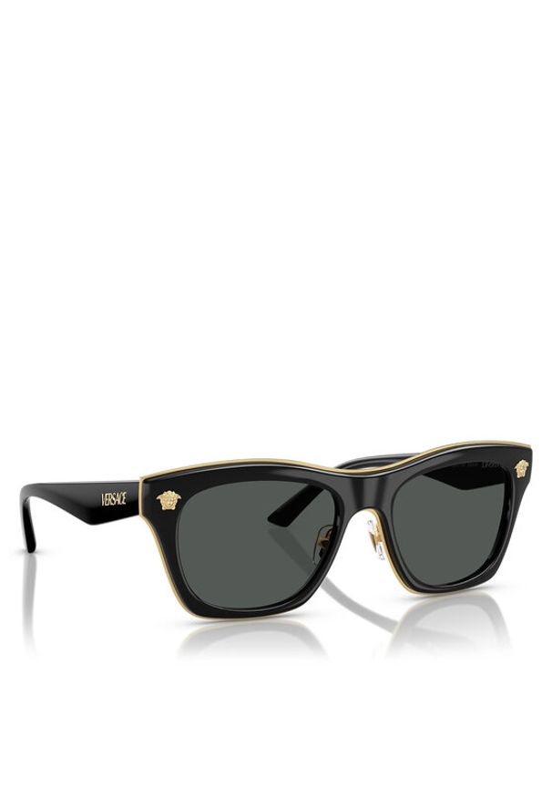 VERSACE - Versace Okulary przeciwsłoneczne 0VE2272 GB1/8753 Czarny. Kolor: czarny