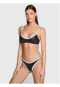 Calvin Klein Swimwear Dół od bikini KW0KW01952 Czarny. Kolor: czarny. Materiał: syntetyk #3