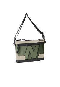 Saszetka New Balance LAB21015DON - zielona. Kolor: zielony. Materiał: materiał #1