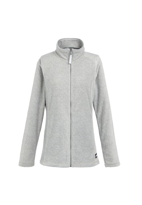 DARE 2B - Bluza Polarowa Damska Pełen Suwak Mayse. Kolor: wielokolorowy, szary, brązowy. Materiał: polar. Sezon: zima