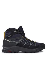 salomon - Salomon Trekkingi Daintree Mid Gtx GORE-TEX L41678400 Granatowy. Kolor: niebieski. Materiał: materiał. Technologia: Gore-Tex. Sport: turystyka piesza