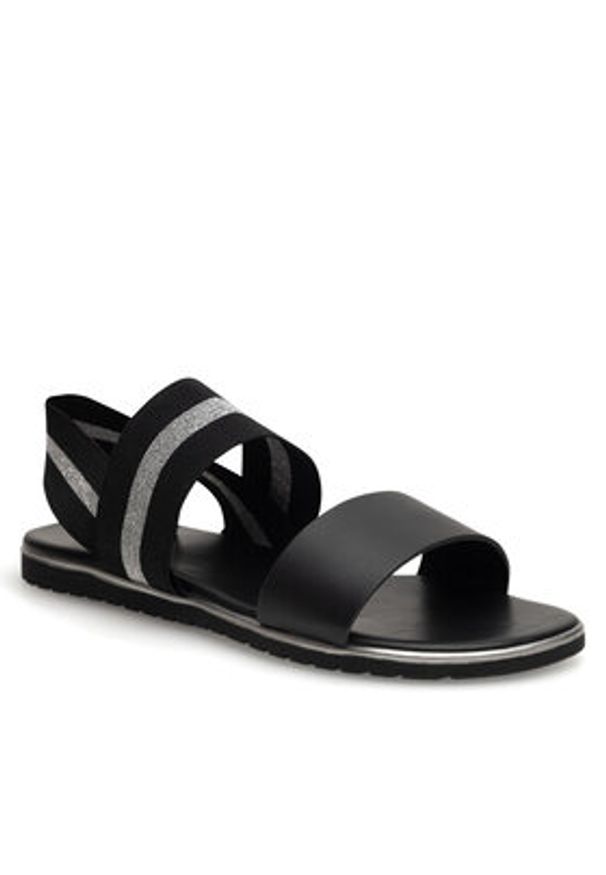Clara Barson Sandały WS6262-05 Czarny. Kolor: czarny. Materiał: materiał