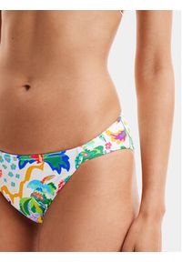 Desigual Dół od bikini Jungle 24SWMK11 Kolorowy. Materiał: syntetyk. Wzór: kolorowy