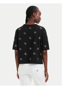 Guess T-Shirt V6GI18 K2985 Czarny Regular Fit. Kolor: czarny. Materiał: bawełna #3