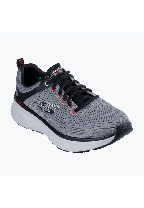 skechers - Buty męskie SKECHERS Edgeride Contention. Kolor: wielokolorowy, szary, brązowy