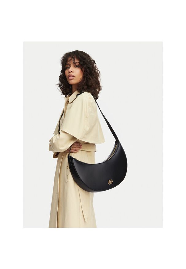 Karl Lagerfeld - Torebka KARL LAGERFELD. Kolor: czarny