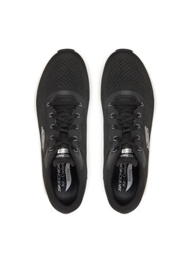 skechers - Skechers Sneakersy Arch Fit 2.0- 232700/BKW Czarny. Kolor: czarny. Materiał: materiał