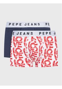 Pepe Jeans Bokserki Love Print Tk 2P PMU10967 Kolorowy. Wzór: nadruk, kolorowy
