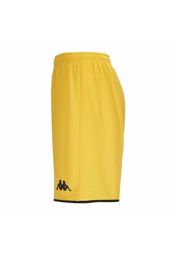 Szorty Kappa Dumpo. Kolor: wielokolorowy, żółty, czarny. Materiał: poliester. Długość: krótkie. Sezon: lato. Sport: fitness