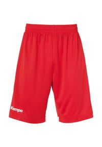 KEMPA - Długie spodenki dla dzieci Kempa Player. Kolor: czerwony, biały, wielokolorowy. Długość: długie. Styl: sportowy. Sport: koszykówka