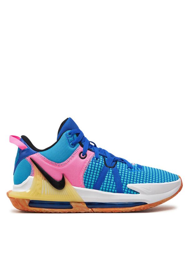 Nike Buty do koszykówki LeBron Witness 7 DM1123 400 Turkusowy. Kolor: turkusowy. Materiał: materiał. Sport: koszykówka