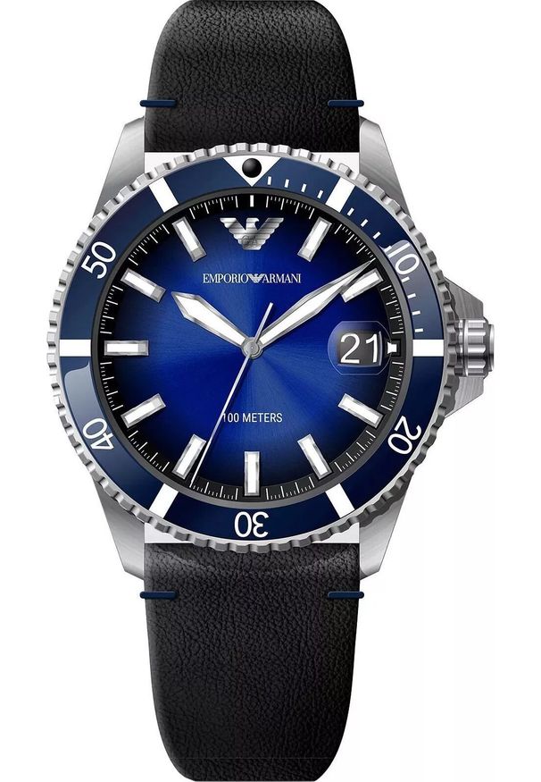 Emporio Armani - ZEGAREK MĘSKI EMPORIO ARMANI AR11516 - DIVER (zi043b)