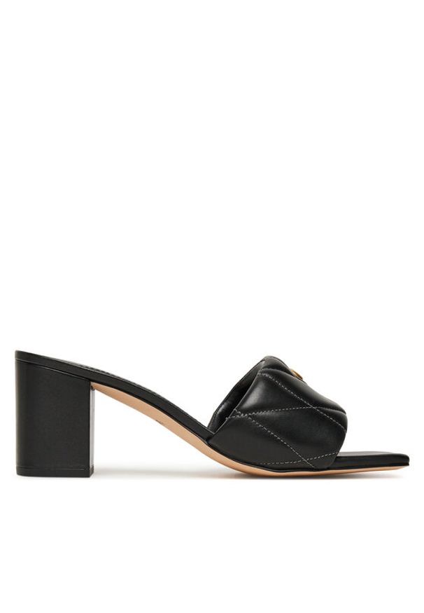 Coach Klapki Holly CAS87 Czarny. Kolor: czarny. Materiał: skóra