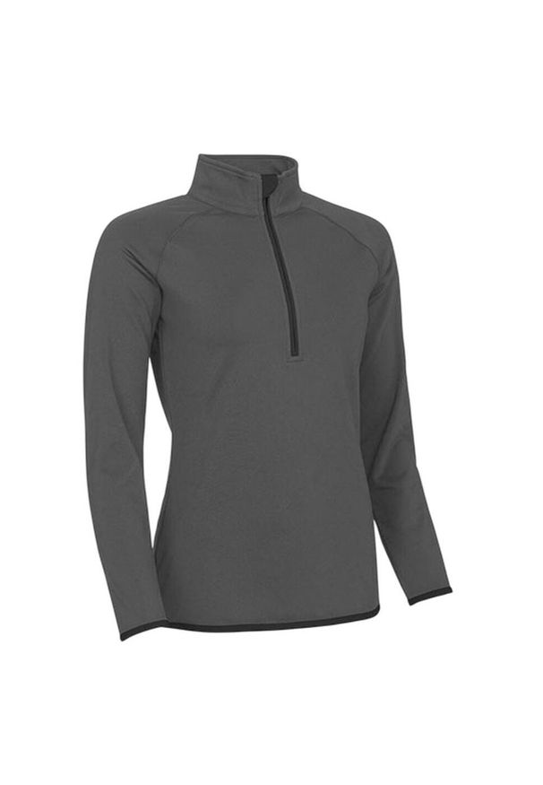 JUST COOL - Sweter Damski Z Zamkiem Błyskawicznym. Kolor: wielokolorowy, czarny, szary, brązowy