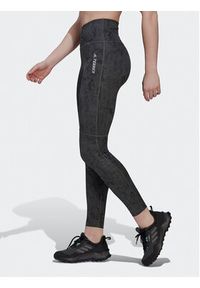 Adidas - adidas Legginsy Terrex HF3271 Szary Extra Slim Fit. Kolor: szary. Materiał: syntetyk