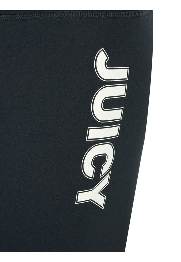 Juicy Couture Legginsy | JWFKB224801 | Legging | Kobieta | Czarny. Kolor: czarny. Materiał: poliester, elastan. Wzór: nadruk