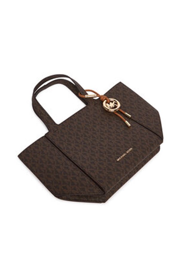 MICHAEL Michael Kors Torebka 30R6G9JT9B Brązowy. Kolor: brązowy. Materiał: skórzane