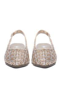 Rieker Czółenka CEO-47078-90 Złoty. Kolor: złoty. Materiał: skóra #6