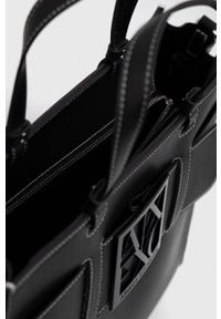 Armani Exchange torebka kolor czarny. Kolor: czarny. Rodzaj torebki: na ramię #2