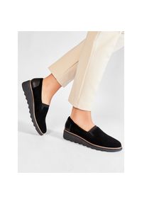 Półbuty Clarks. Kolor: czarny #1