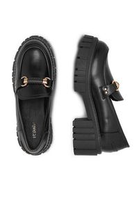 DeeZee Loafersy INGE WS5785-19 Czarny. Kolor: czarny. Materiał: skóra