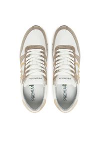 Premiata Sneakersy ERIC VAR 5670 Brązowy. Kolor: brązowy. Materiał: zamsz, skóra #6