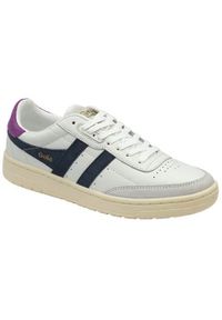 Buty do chodzenia damskie Gola Falcon Leder 2024. Kolor: niebieski, wielokolorowy. Materiał: materiał, skóra. Szerokość cholewki: normalna. Sport: turystyka piesza