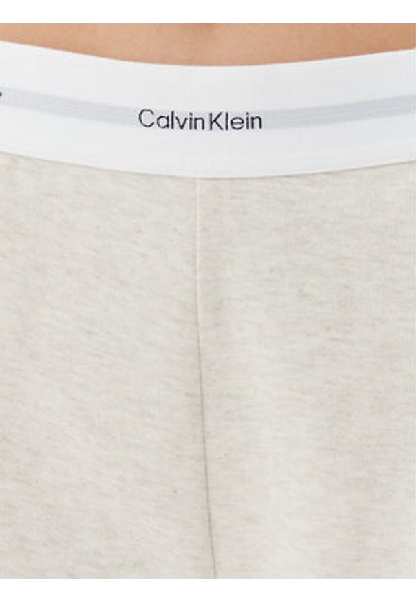 Calvin Klein Underwear Szorty sportowe 000QS7275E Beżowy Regular Fit. Kolor: beżowy. Materiał: bawełna