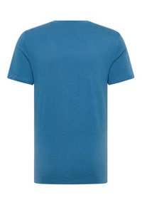 Mustang T-Shirt Austin 1016483 Niebieski Regular Fit. Kolor: niebieski. Materiał: bawełna #8