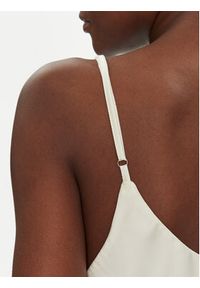 ViCOLO Top TD0649 Écru Regular Fit. Materiał: syntetyk