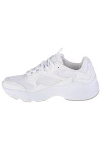 Buty do chodzenia damskie Fila Collene. Zapięcie: sznurówki. Kolor: biały. Materiał: syntetyk, tkanina, materiał. Szerokość cholewki: normalna. Sport: turystyka piesza