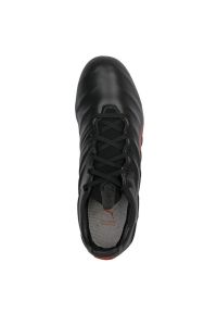 Buty piłkarskie Puma King Platinum 21 FG/AG M 106478 04 czarne czarne. Kolor: czarny. Materiał: skóra, syntetyk, dzianina, materiał. Szerokość cholewki: normalna. Sezon: wiosna. Sport: piłka nożna