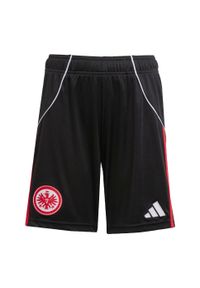 Adidas - Eintracht Frankfurt 25/26 Home Shorts. Kolor: czarny. Sport: piłka nożna