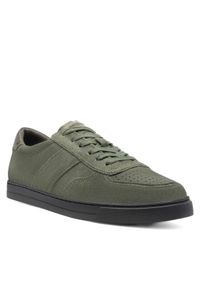 Gino Rossi Sneakersy OTSEGO-38 MI08 Khaki. Kolor: brązowy. Materiał: zamsz, skóra