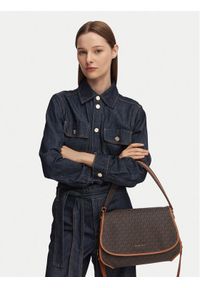 MICHAEL Michael Kors Torebka 30T6AX3M2B Brązowy. Kolor: brązowy. Materiał: skórzane #1