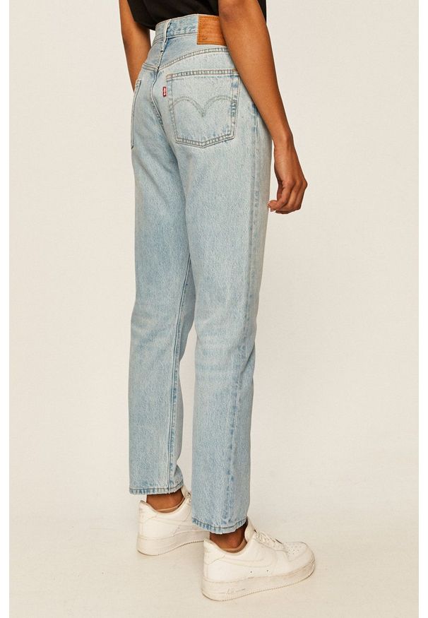 Levi's® - Levi's - Jeansy 501 Crop. Okazja: na spotkanie biznesowe. Kolor: niebieski. Styl: biznesowy