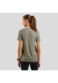 Koszulka damska Odlo ESSENTIAL SEAMLESS T-shirt crew neck l/s. Kolor: szary. Sport: bieganie