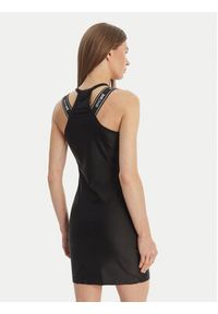 Just Cavalli Sukienka codzienna 80PAO936 J0108 Czarny Slim Fit. Okazja: na co dzień. Kolor: czarny. Materiał: syntetyk. Typ sukienki: proste. Styl: casual #4